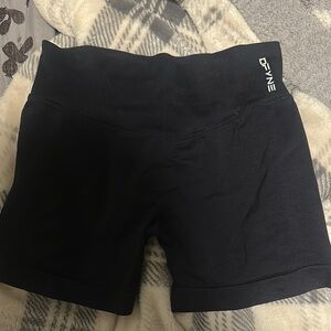 Black Women's Bike Shorts by DFYNE